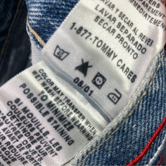 Tommy Hilfiger | Y2K Star Perfect T Jeans Medium Wash Faded Denim Cotton 6 - Picture 8 of 12